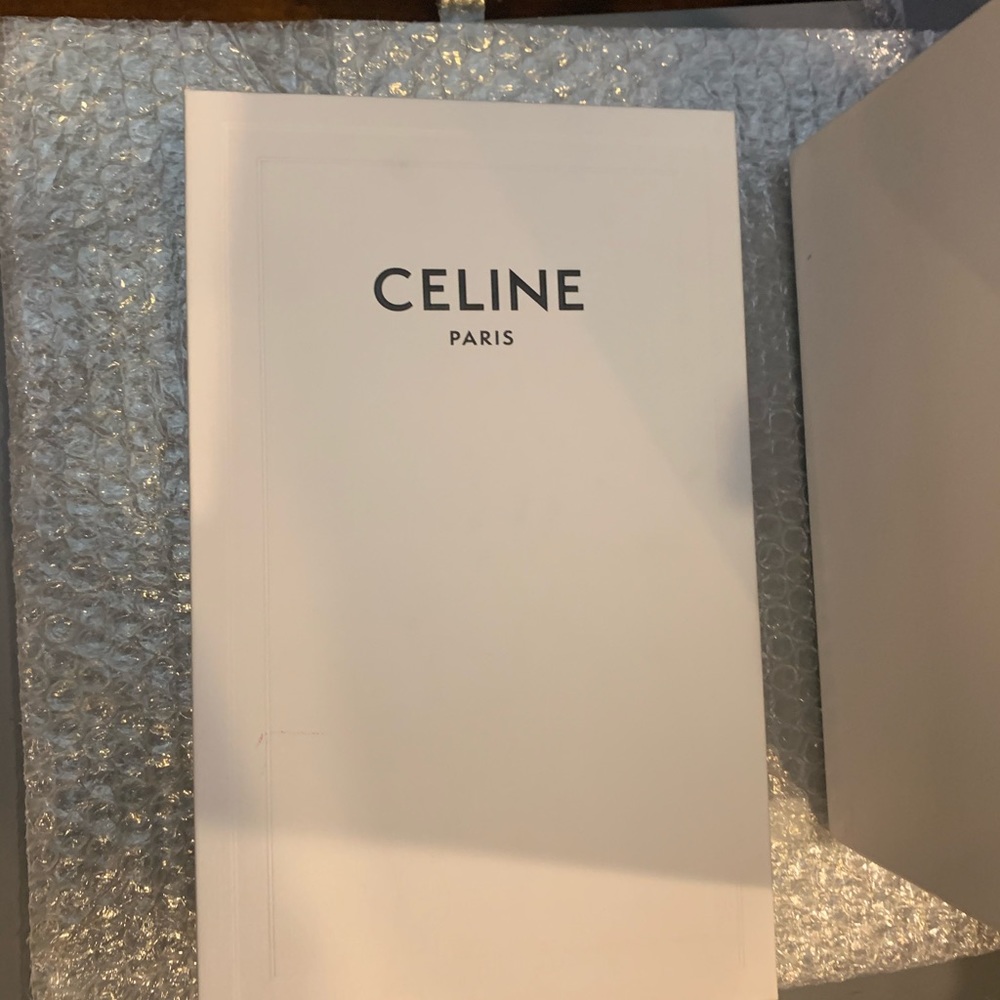 CELINE PARIS BUTTERFLY SUNGLASSES TITANIUM AND GOLD LIMITED EDITION 08/50 - Picture 8 of 9